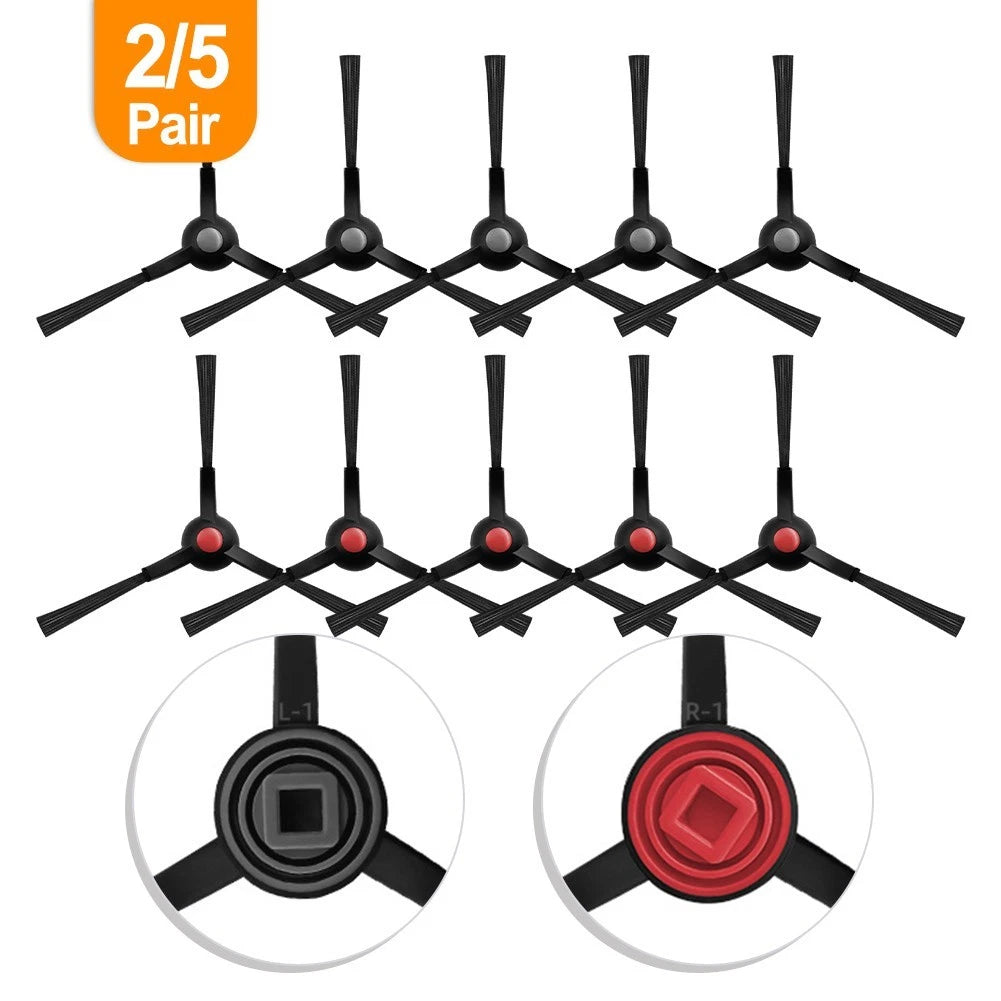 Replacement Side Brush for eufy Omni S1 Pro Vacuum Cleaner (5 Pairs)