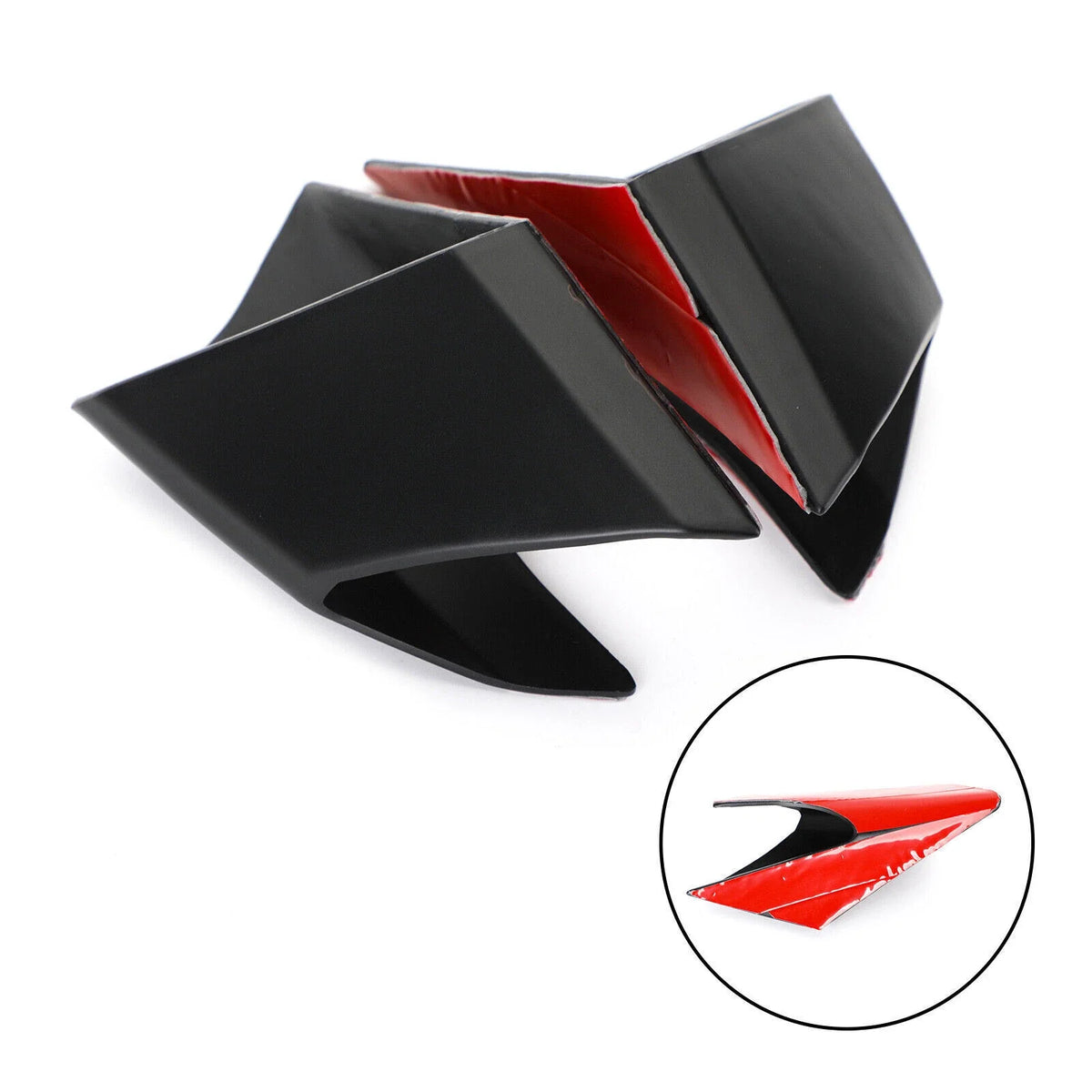 Front Fairing Winglets Side Protection Cover for Honda CBR650R (2019–2021) Black