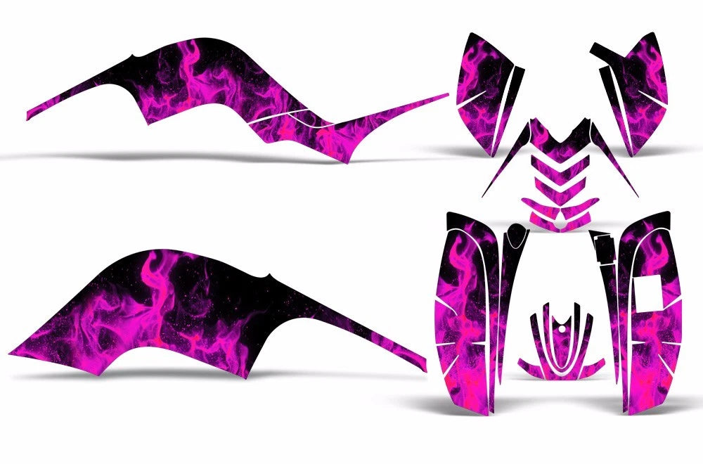 ATV Graphics Decals Stickers for Yamaha Raptor 80 (2002–2008)