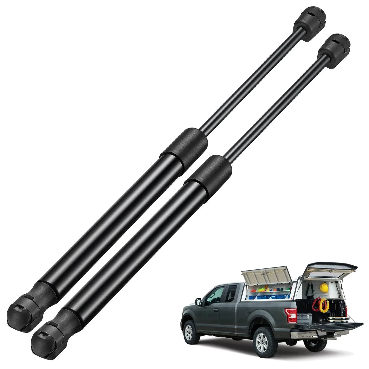 Gas Strut for Leer Camper Shell Snugtop Truck Cap (15", 200N)