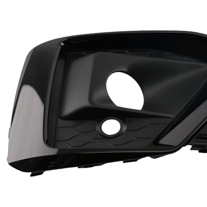Set of 2 Front Bumper Fog Light Grille Covers for Audi A5 2020–2022