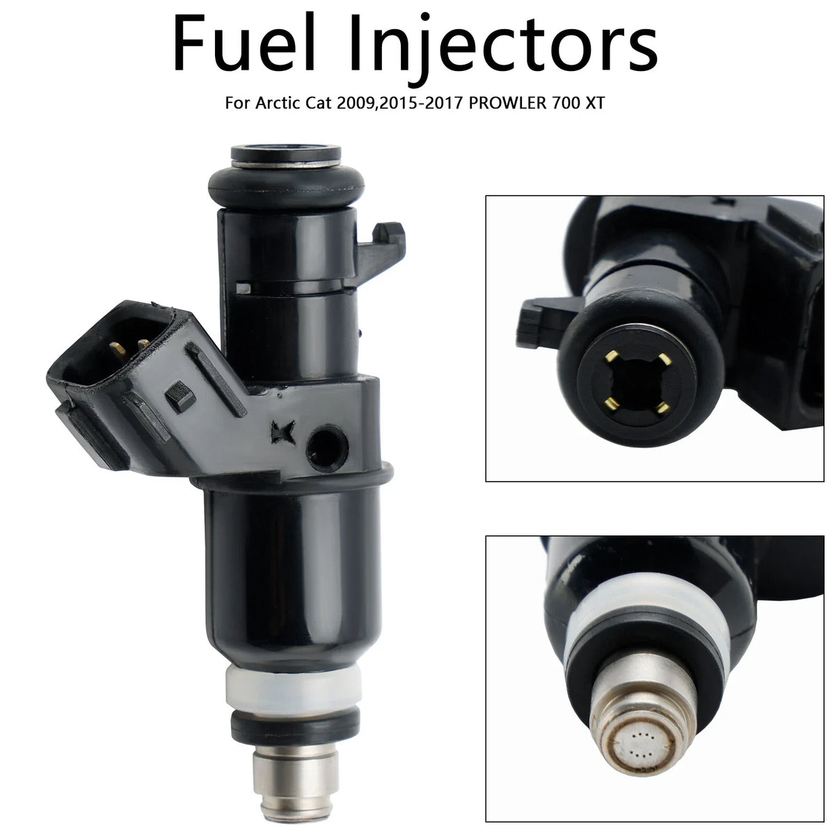 Fuel Injector 0470-762 for Arctic Cat ATV UTV SxS 700 HDX 550 TRV TBX (2016–2021)
