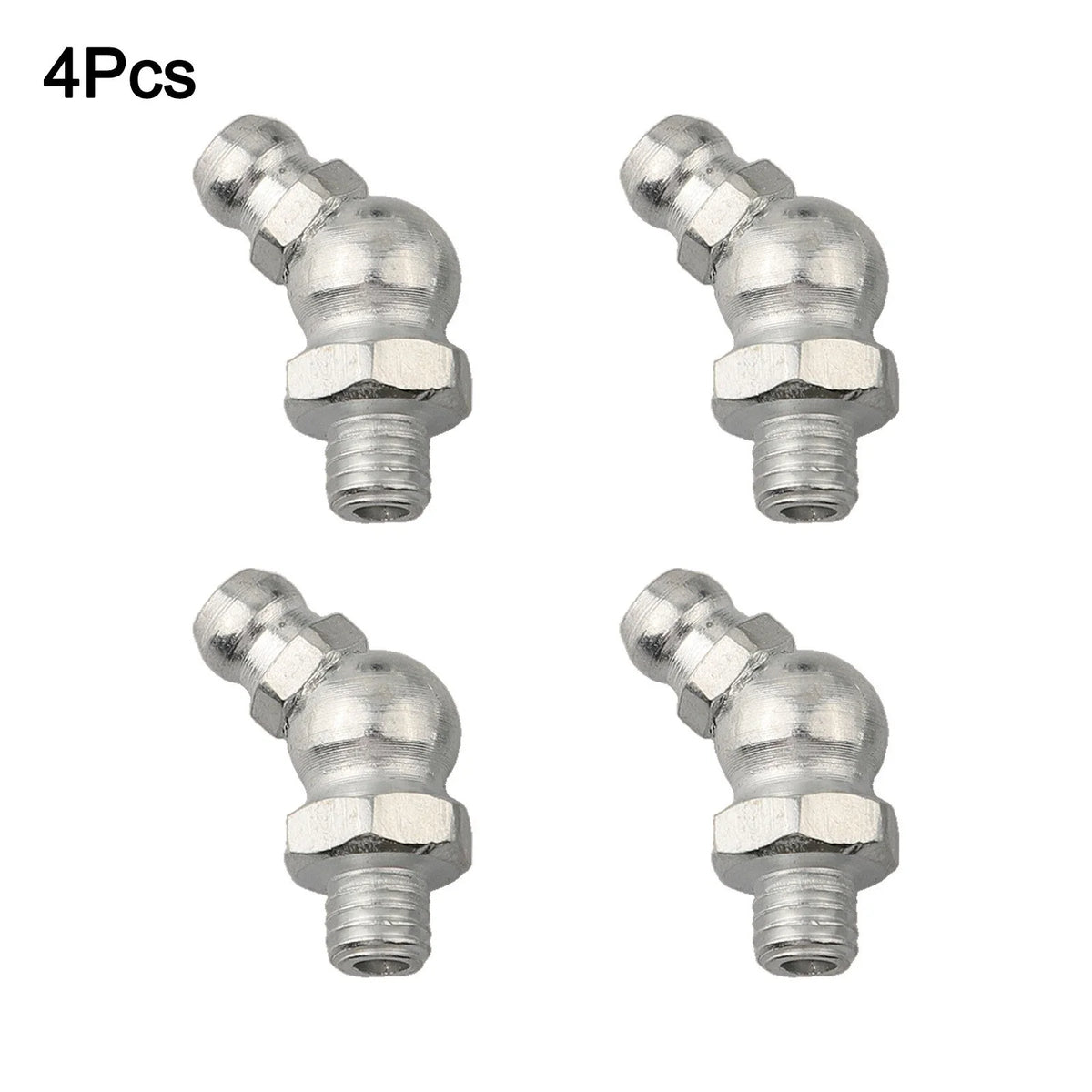 Set of 4 Grease Nipple Fittings for Simple Lubrication Solution