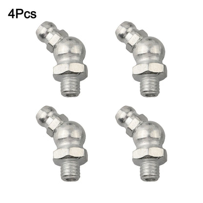 Set of 4 Grease Nipple Fittings for Simple Lubrication Solution