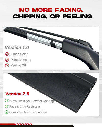 Roof Rack Cross Bars for Jeep Grand Cherokee L & WL (2021–2023)