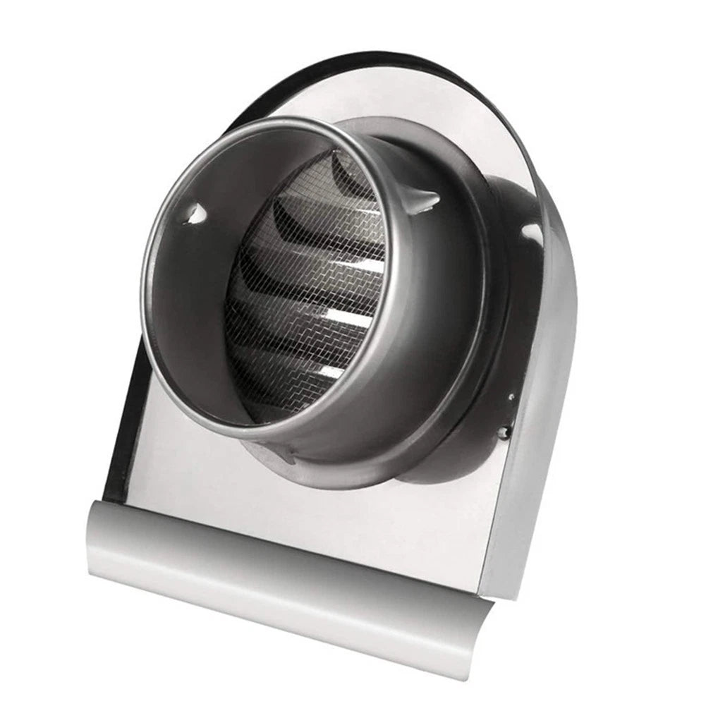 4 Inch U Shaped Metal Wall Vent for Outdoor Use