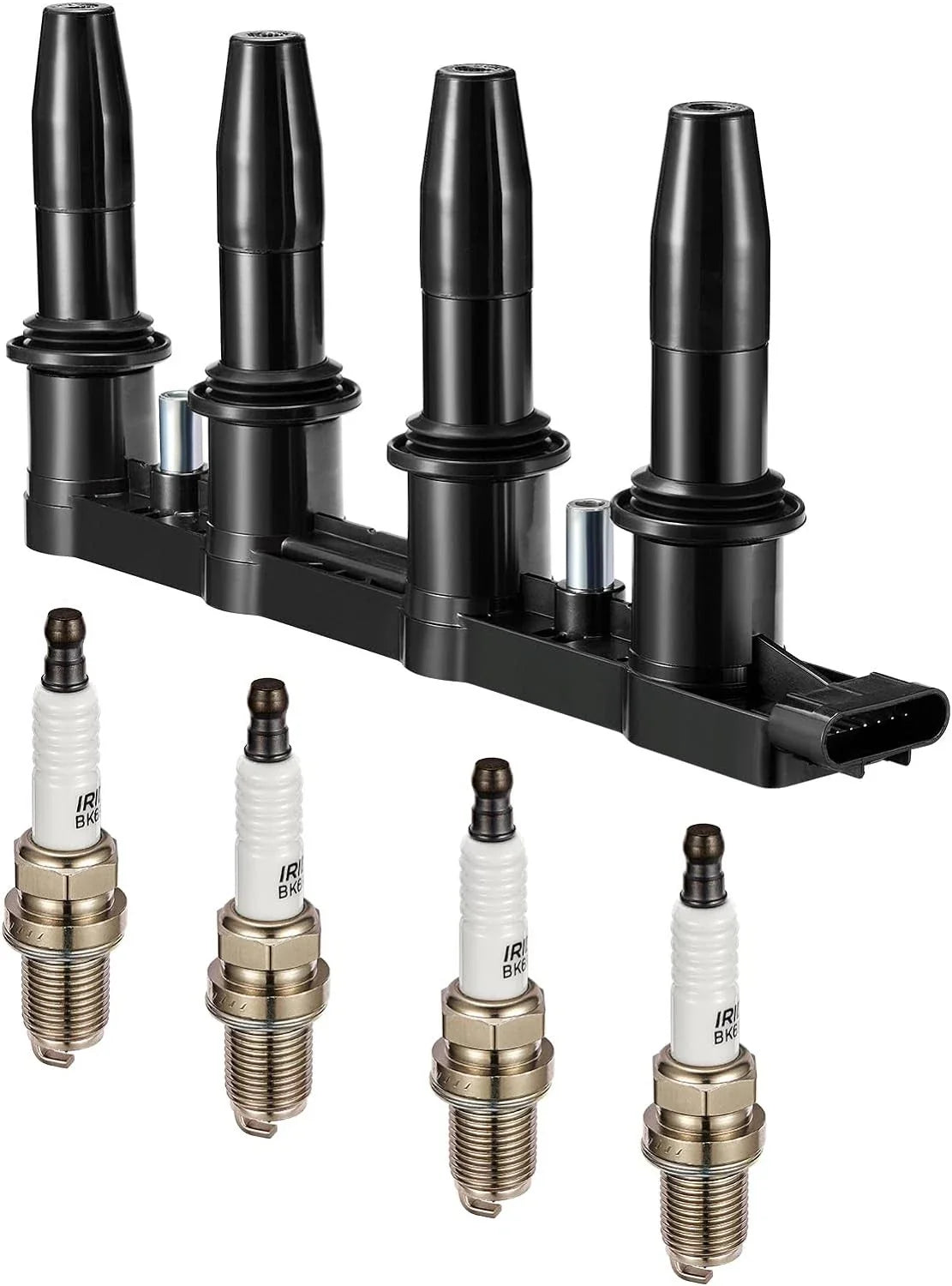 Ignition Coil & Iridium Spark Plug Kit for Chevrolet Cruze Sonic Aveo5