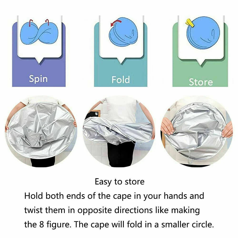 Salon Hair Cutting Cape for Home Use