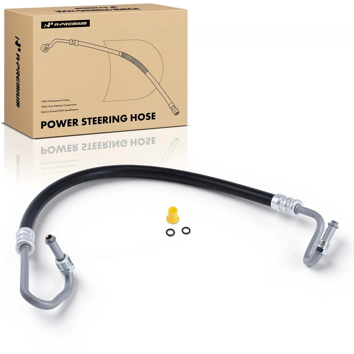 Power Steering Pressure Line Hose Assembly for Dodge Ram 1500 (2002–2008) - 52038430, 52038434, 52038434AB, 3401401