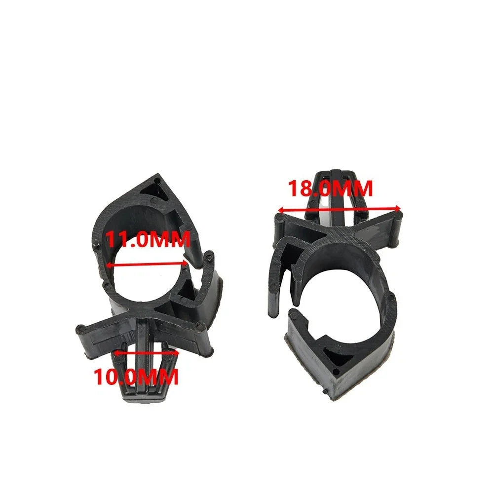 Set of 10 Wire Harness Fasteners for Universal Automotive Use
