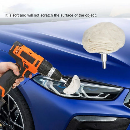 15pcs Polishing Buffing Pads Set for Car Polishing and Grinding