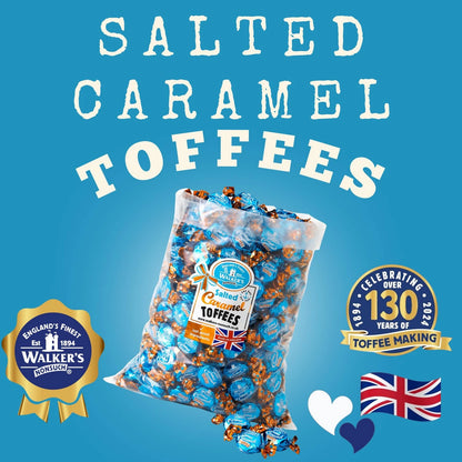 Walkers Nonsuch Salted Caramel Toffees Bulk Bag 88.18 Oz (2.5kg)