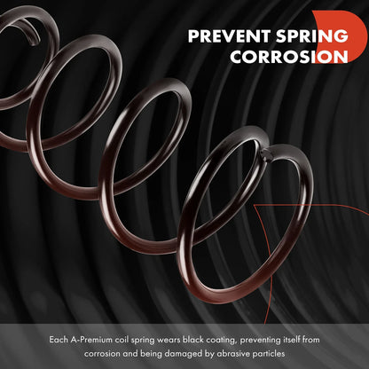 Set of 4 Coil Springs for Nissan Altima (2002–2004)