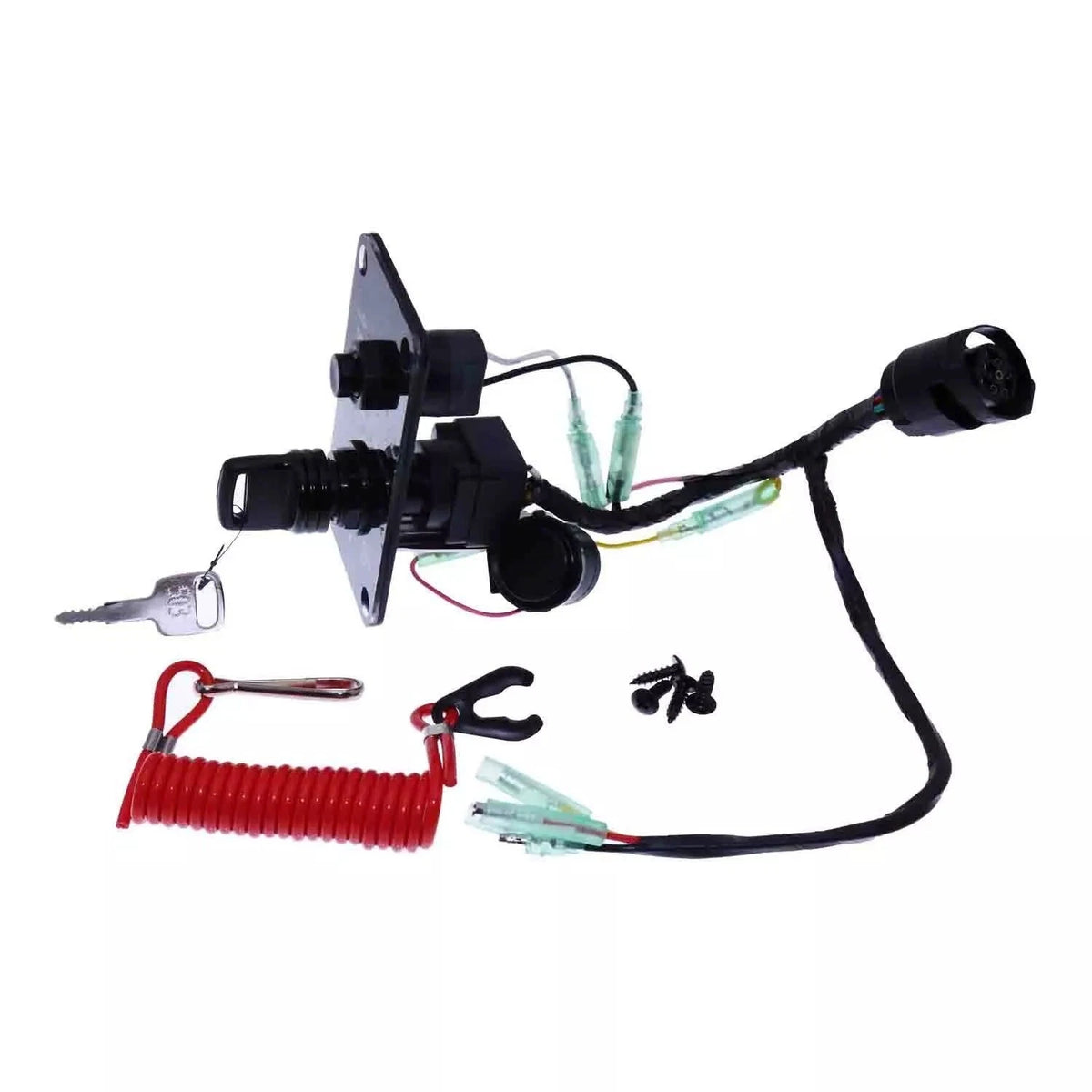 Ignition Key Switch Panel for Yamaha Outboard (704-82570-12-00, 704-82570-13-00)