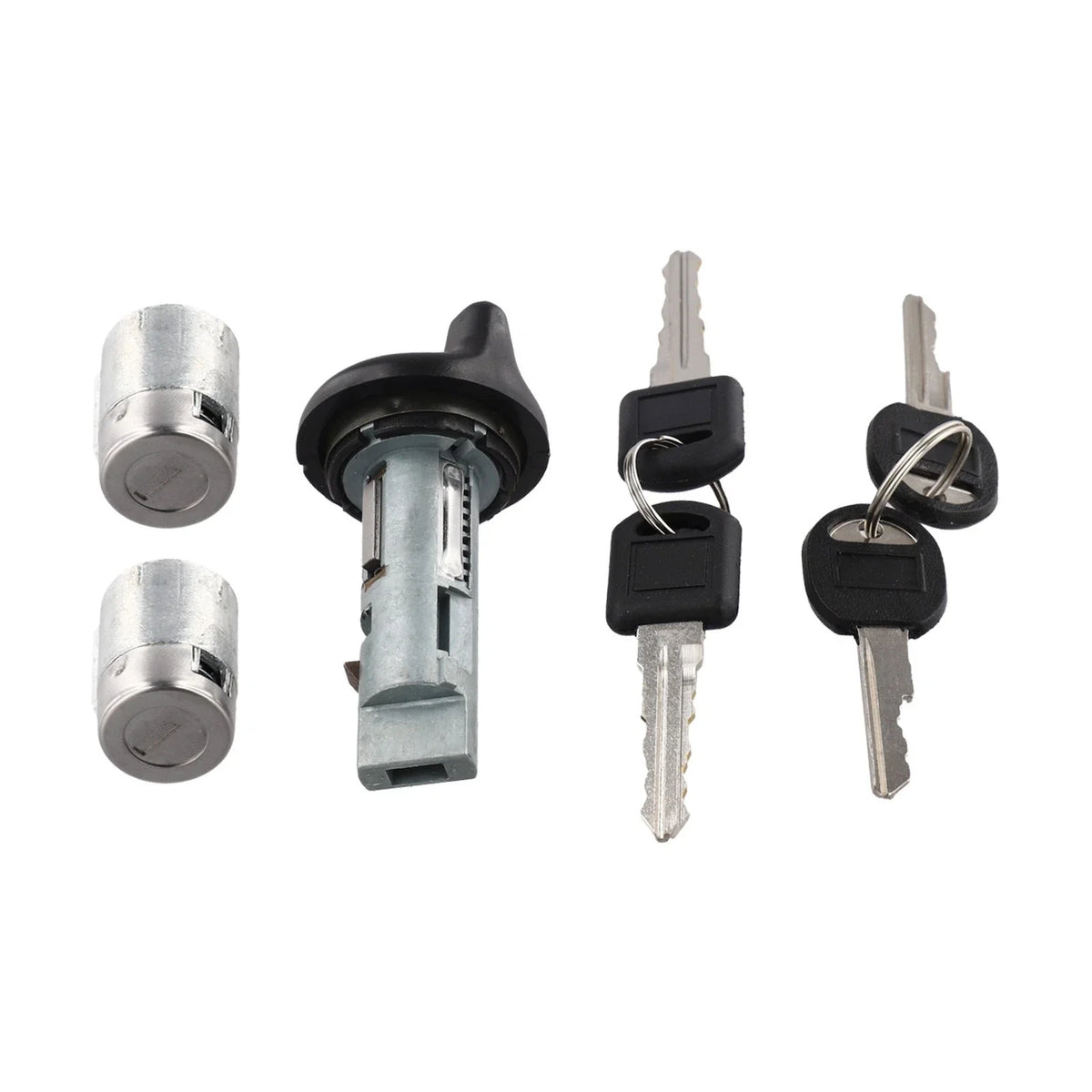 Complete Set of Door Lock Cylinders and Keys for Chevy GMC (702671, 702674)