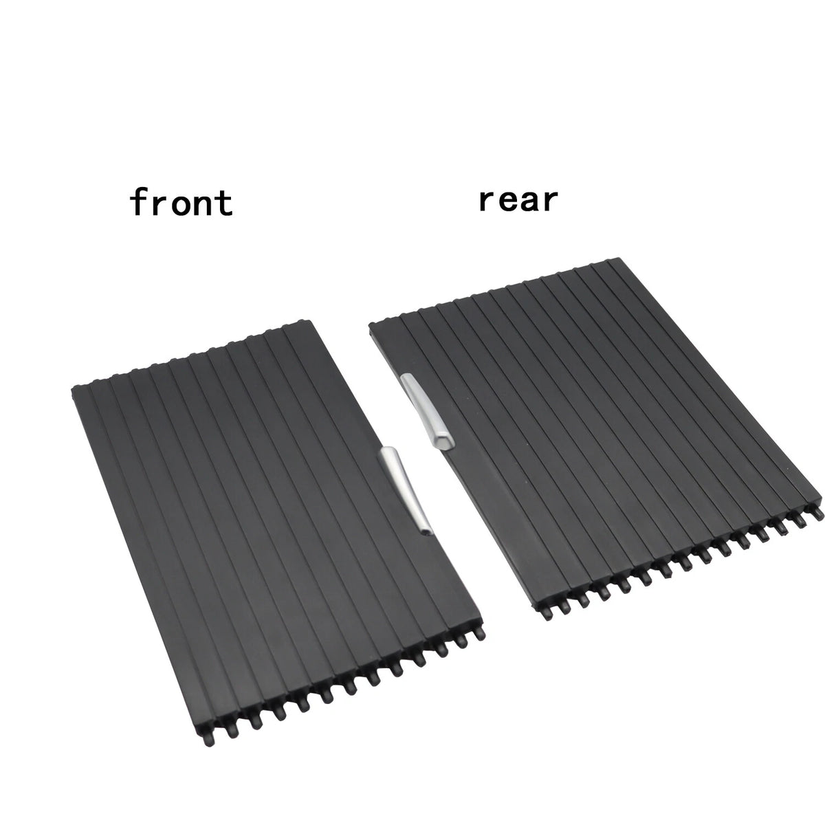 2 Rear+Front Center Console Roller Blind Covers for BMW X5 X6 (2007–2014) 51166954943