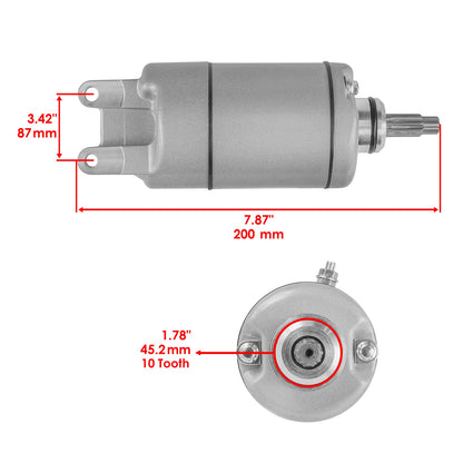 Starter & Relay Solenoid for Honda TRX300EX Sportrax 300 (1993–2003) 18329AA2001, 31200HM3671, 35850HM3000