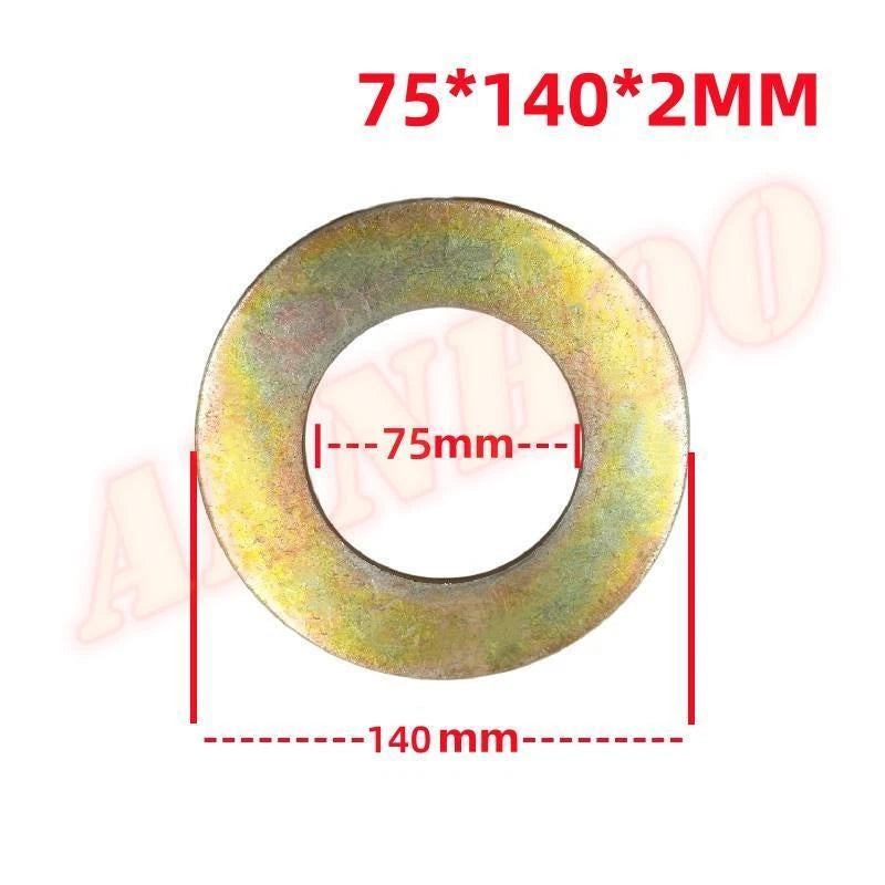 2x Bucket Pin Shim 75mm for Bobcat Caterpillar Case Hitachi Komatsu Excavator