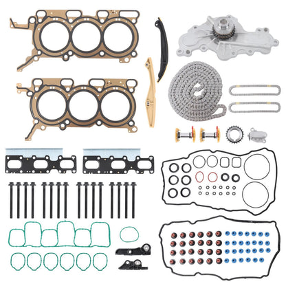 24 Valve Timing Chain Kit with Head Gasket Bolts for Ford Edge (2011–2013) BCK108053K