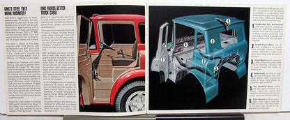 Sales Brochure for 1968 GMC Trucks Diesel Powered Steel Tilt Models