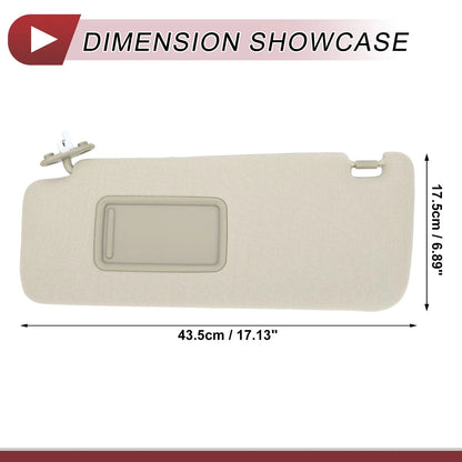Car Sun Visor No. 74320-35A91-B1 for Toyota 4Runner (2010–2023) Left Driver Side