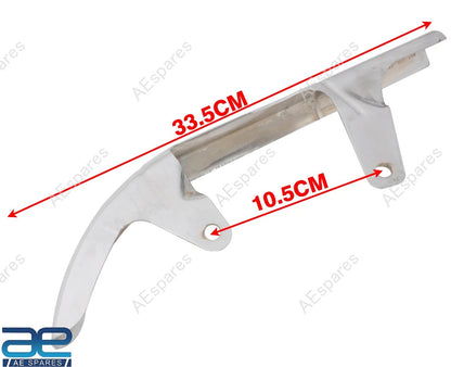 Rear Chain Belt Cover Steel Chrome for Royal Enfield Classic 500 (2009–2016)