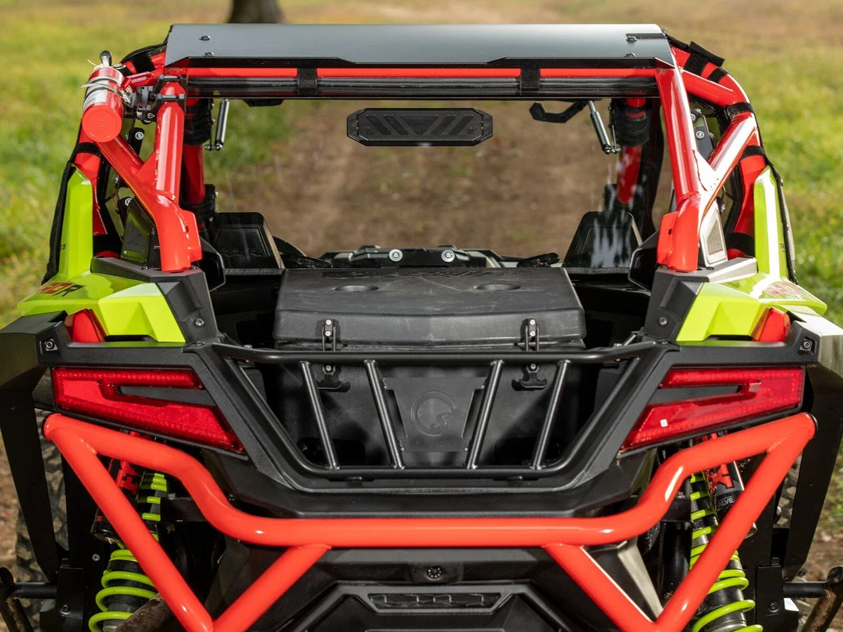 Light Tint Polycarbonate Vented Rear Windshield for Polaris RZR PRO R (2020–2023)
