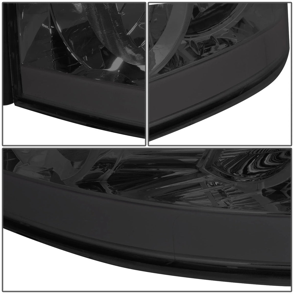 LED DRL Headlight for Dodge Ram Pickup (2006–2009) Smoked Housing