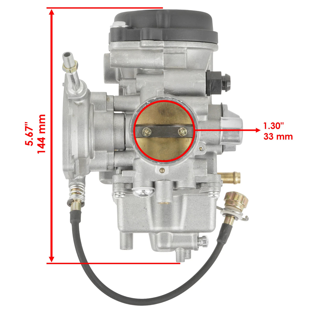 Carburetor for Yamaha Kodiak 400 (2004–2006) AC7881CA109JI
