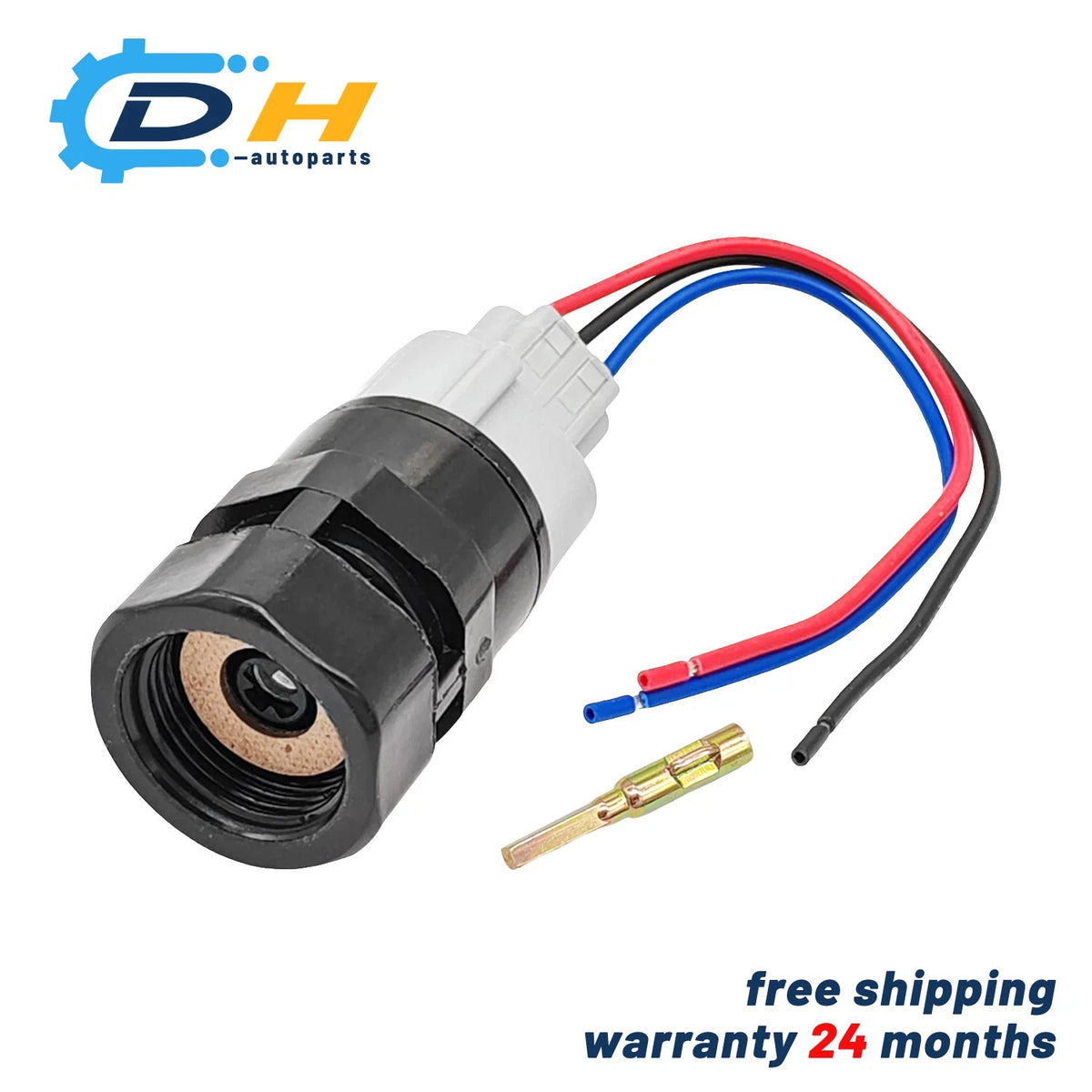Vehicle Speed Sensor with Connector for Isuzu Amigo NPR NQR (1993–2020) 8970658340, 8971297040, 8973779200