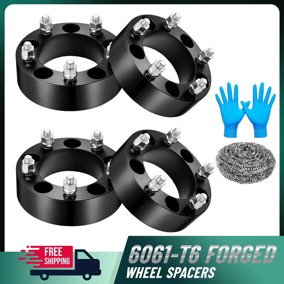 2" Wheel Spacers for Ford Bronco F-150 E-150 (5x139.7–5x5.5) (1980–2024)