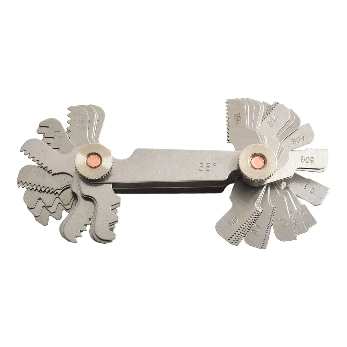Stainless Steel Thread Gauge for Mechanics and Engineers (52 Sheets)