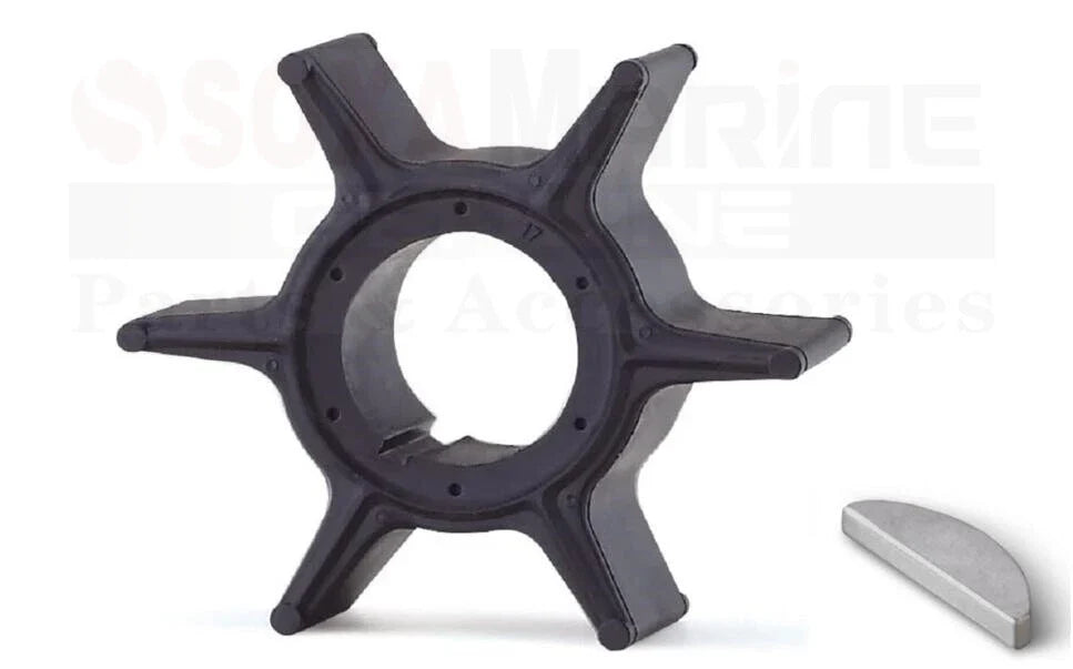Sea Water Pump Impeller with Key for Mercury Mariner (40-50 HP, 2-Stroke)