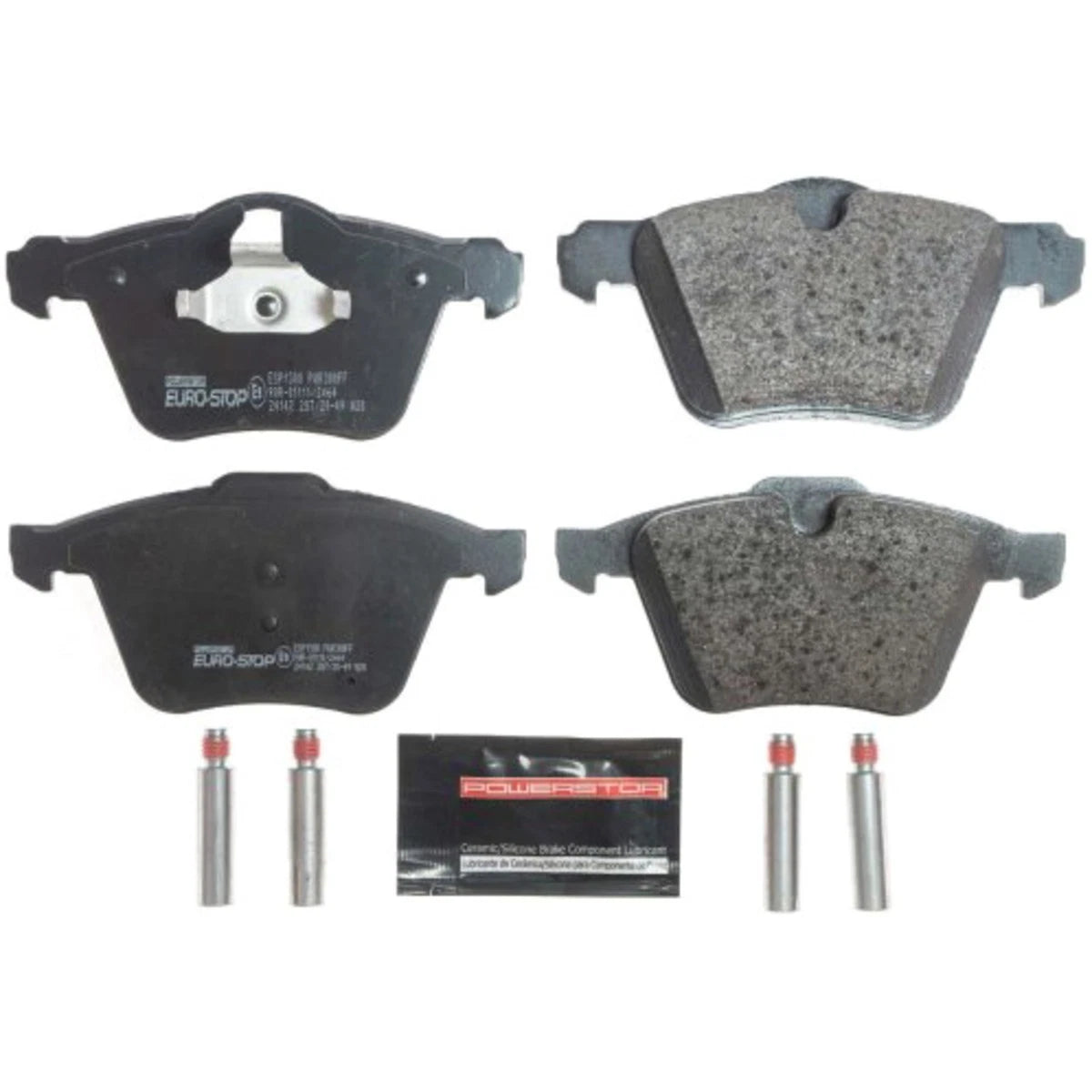 2X Powerstop Brake Pad Sets for Volvo V60 (2010–2018) ESP1300