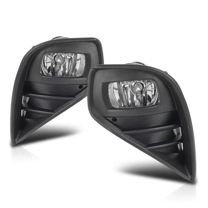 Clear Lens Front Bumper Fog Lights for Toyota Highlander (2020–2024)