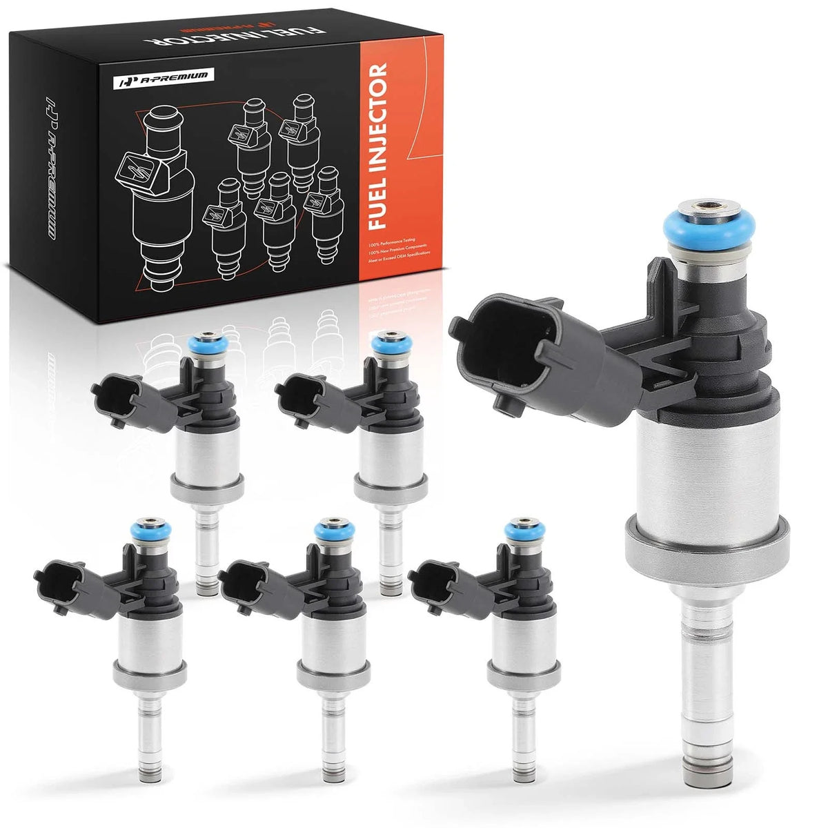 6x Fuel Injector for Chevrolet Traverse GMC Acadia Buick Enclave (2009–2011)