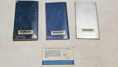 Owners Manual Cover for Ford Escort (1995)