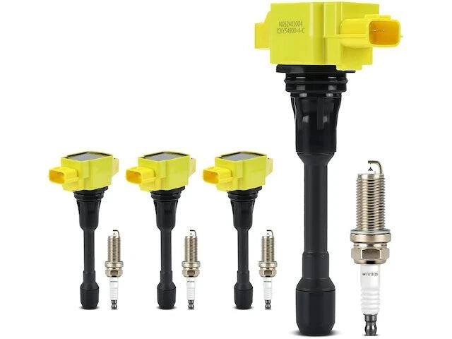 Ignition Coil Set with Spark Plugs for Nissan Rogue (2008–2013) 85241VNXP