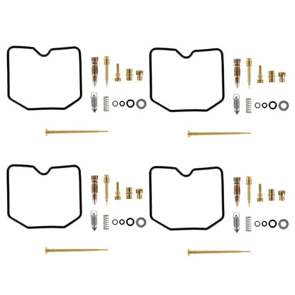 4X Carburetor Repair Kit for Kawasaki KLR650 (1987–2007)