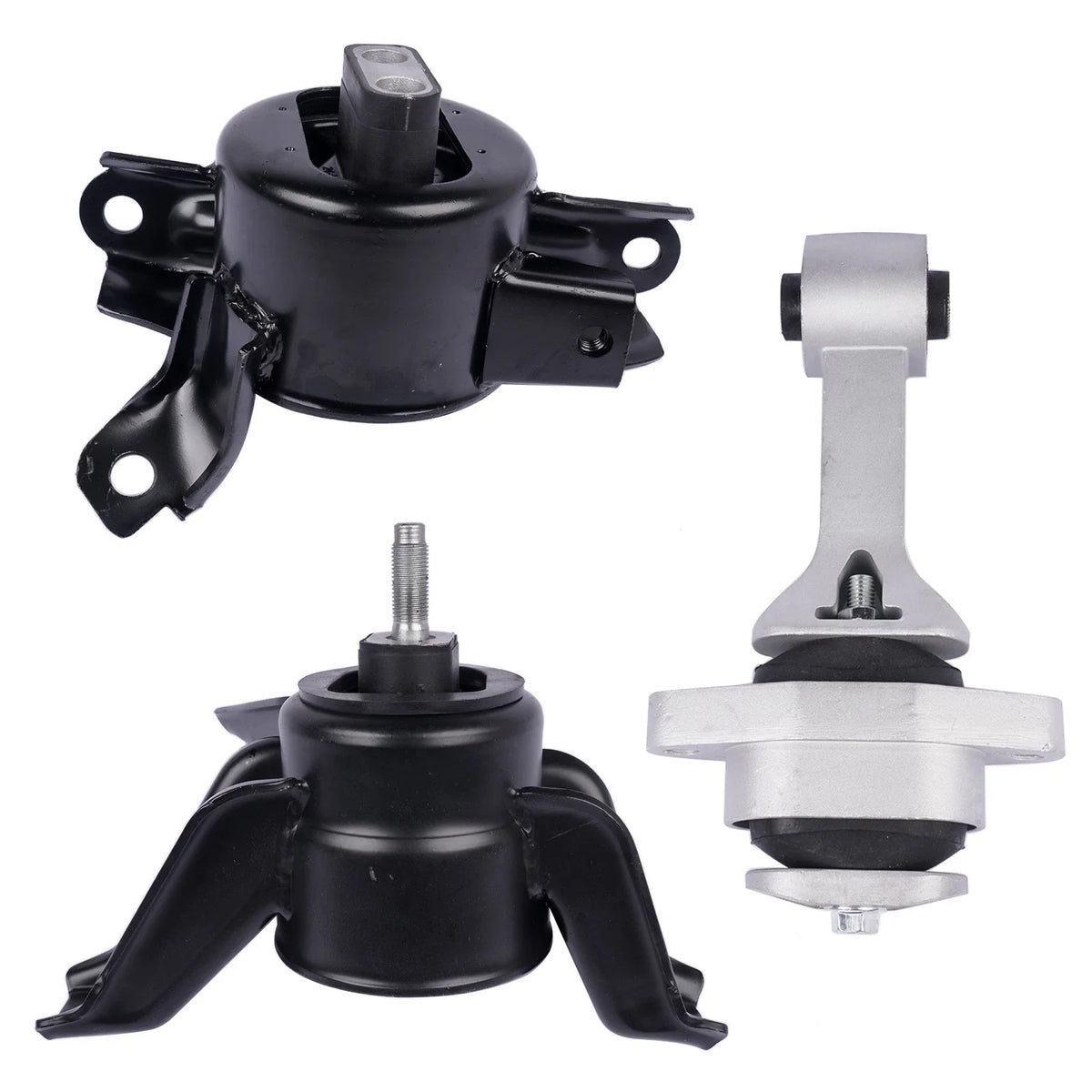 Set of 3 Engine Motor, Torque Strut, Transmission Mounts for Kia Soul (2014–2019)