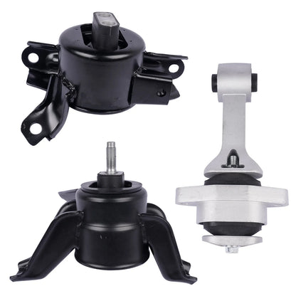Set of 3 Engine Motor, Torque Strut, Transmission Mounts for Kia Soul (2014–2019)