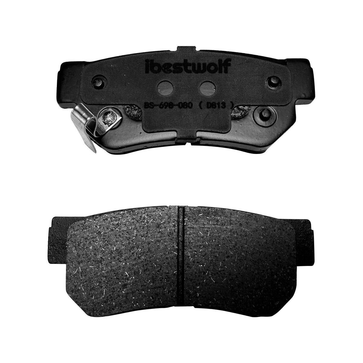 Set of 4 Rear Ceramic Brake Pads for Hyundai Kia (P-813, D813)