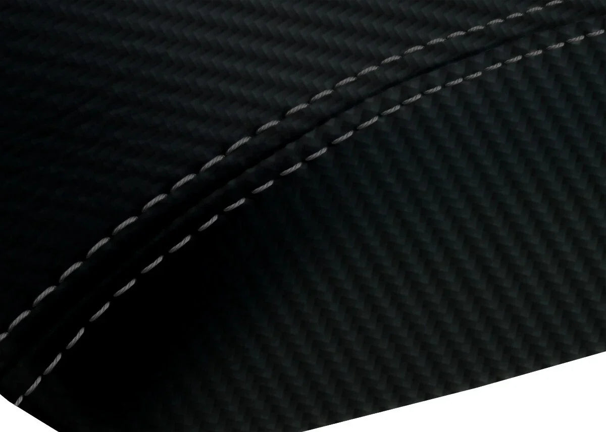 PVC Carbon Fiber Console Armrest Cover for Lexus IS300 (2001–2005)