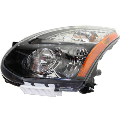 Driver Side Headlight Halogen Black Bezel for Nissan Rogue Select (2014) CLX-M1-314-1181L-AF2, NI2502231