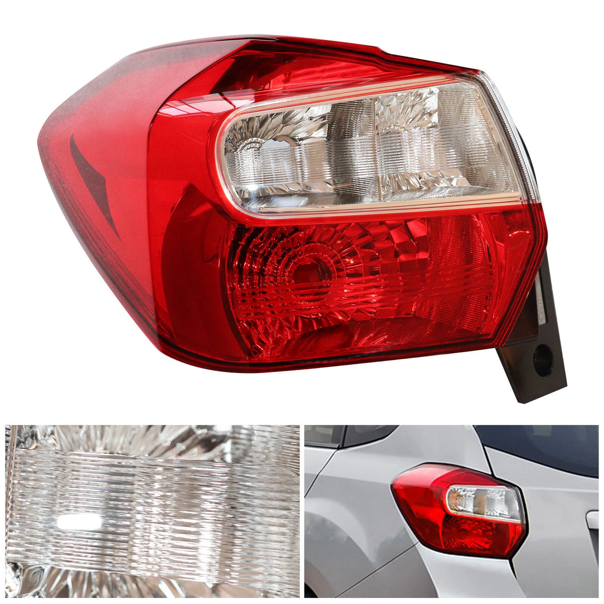 LH Driver Tail Light for Subaru XV Crosstrek, Impreza (2012–2015) - 12230284, 84912FJ070