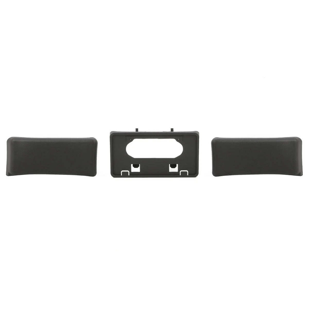 Front Bumper License Plate Bracket & Guards for Ford F150 (2009–2014)