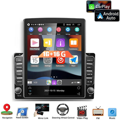 9.7" Car Stereo GPS Carplay Head Unit for Chevrolet Silverado Tahoe (2007–2014)