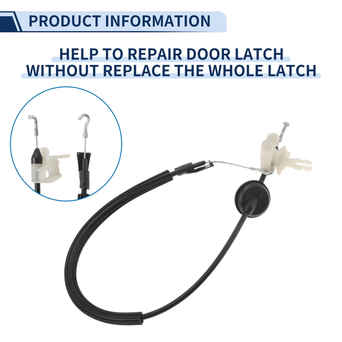 Door Latch Cable No.1K5839085C for Volkswagen Jetta (2005) Rear Left
