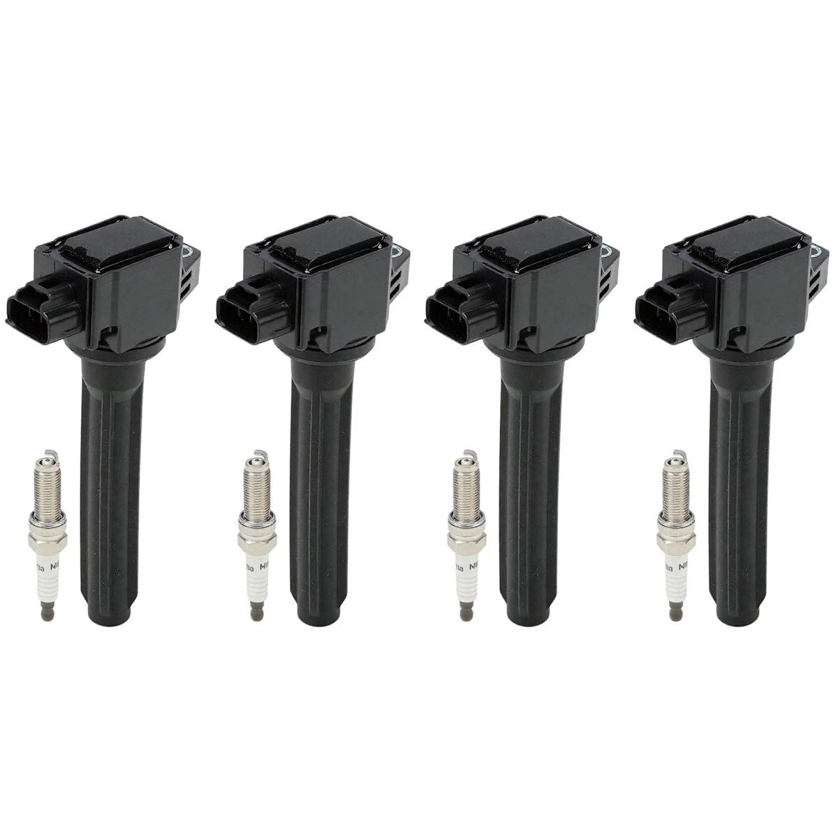 Set of 8 Ignition Coil and Spark Plug Kits for Mitsubishi Outlander (2014–2019) - 18085023, UF814, 1832A062, NGK95264