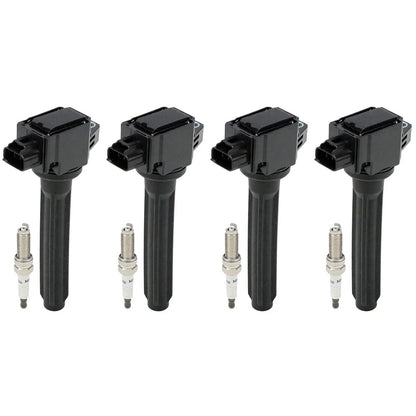 Set of 8 Ignition Coil and Spark Plug Kits for Mitsubishi Outlander (2014–2019) - 18085023, UF814, 1832A062, NGK95264